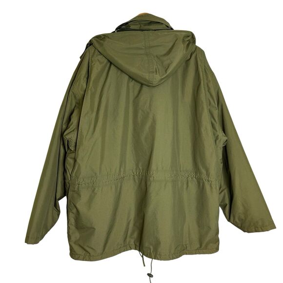 Hodgman 2-Pc Hunting Coat Waterproof XL Green Hooded with Zip Out Fleece Jacket - Picture 5 of 14